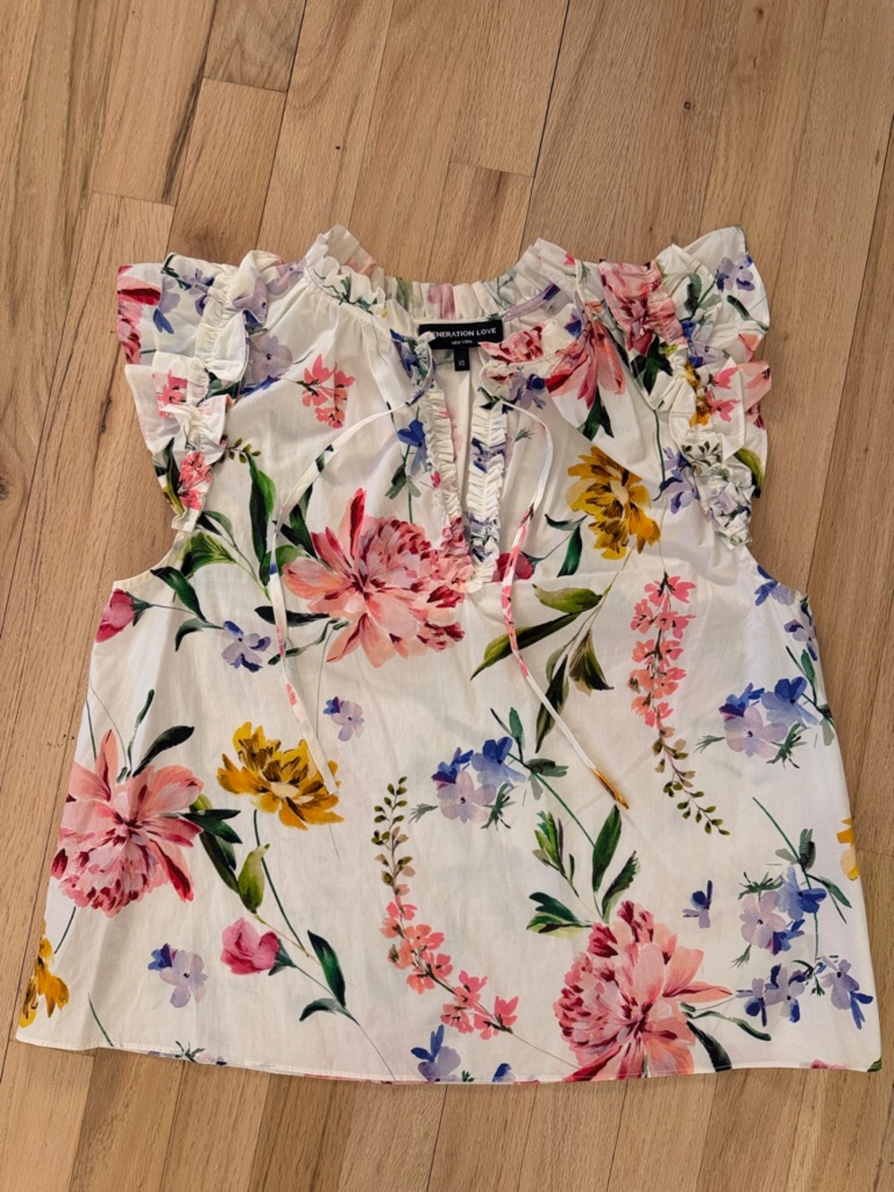 Generation Love Floral Blouse Top